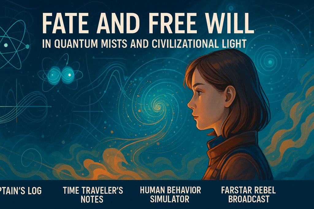 命运与自由意志的哲学思辨—在量子迷雾与文明之光之间（续）